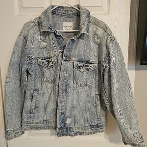 GAP Distressed Denim Jacket